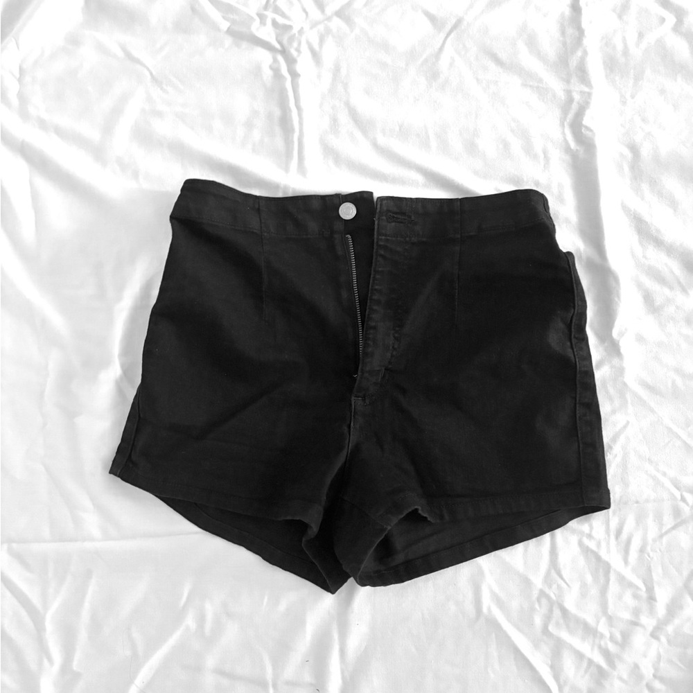 Wild Fable High Waist Black Shorts